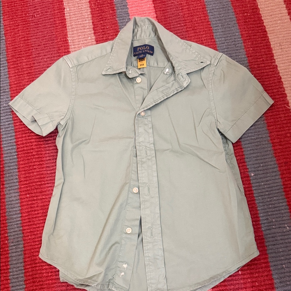 Polo by Ralph Lauren Boy's Sage Button Down Shirt